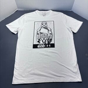 Under Armour Heatgear Stormtrooper Star Wars Men's T Shirt Sz Medium